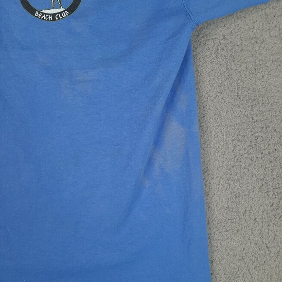 Moondoggies Beach Club T-Shirt Mens Large Blue Surf San Luis Obispo California - Picture 7 of 16